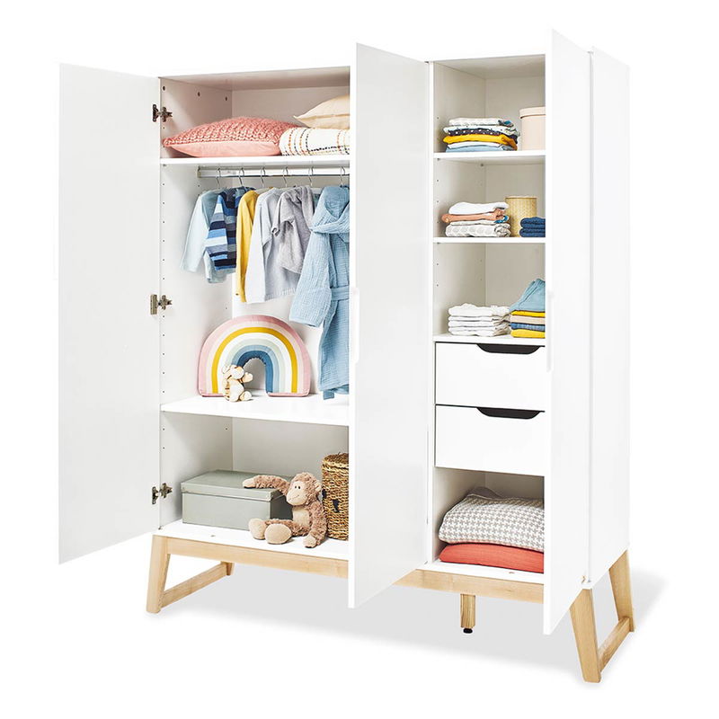 babyonlineshop Pinolino Bridge Kinderzimmer breit groß 3 Teile Exklusivangebot