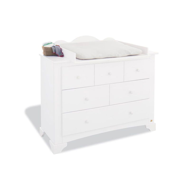 babyonlineshop Pinolino Pino Kinderzimmer breit groß Massivholz - 3 Teile Online Outlet