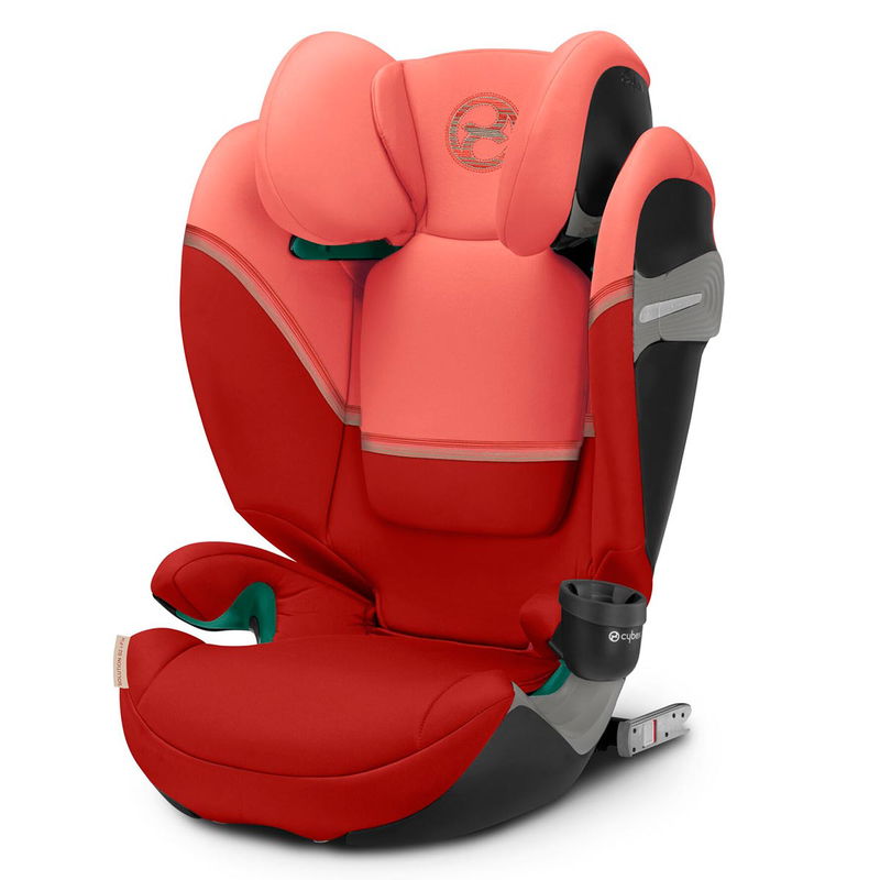 babyonlineshop CYBEX Solution S2 i-Fix Kindersitz Hibiscus Red 3 bis 12 Jahre Clearance-Verkauf