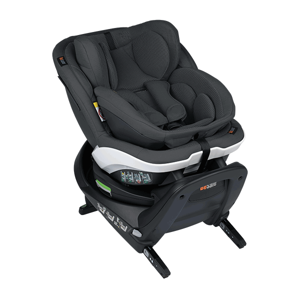 babyonlineshop BeSafe iZi Turn B i-Size Kindersitz Anthracite Mesh Fabrikladen