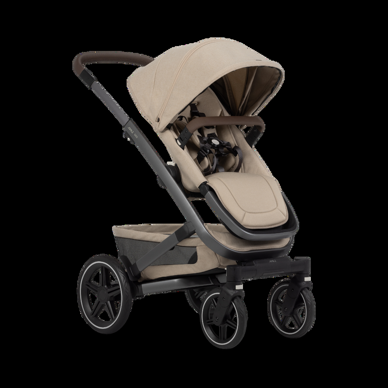 babyonlineshop Joolz Geo 3 Kinderwagen Bundle Sandy taupe + Cloud T i-Size Base T & Fußsack Schlussverkauf