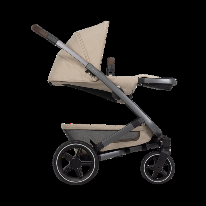babyonlineshop Joolz Geo 3 Kinderwagen Bundle Sandy taupe + Cloud T i-Size Base T & Fußsack Schlussverkauf