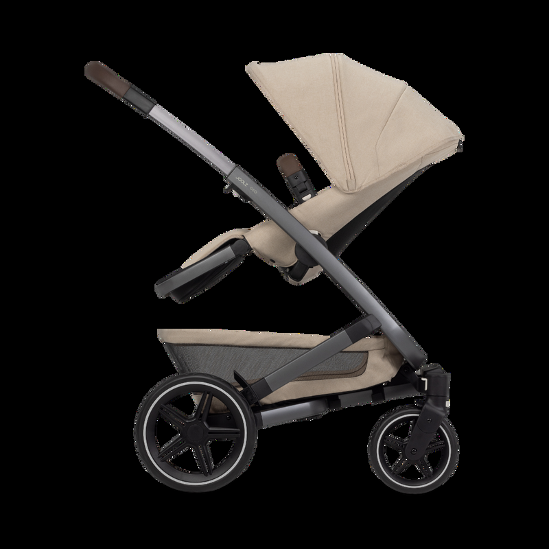 babyonlineshop Joolz Geo 3 Kinderwagen Bundle Sandy taupe + Cloud T i-Size Base T & Fußsack Schlussverkauf