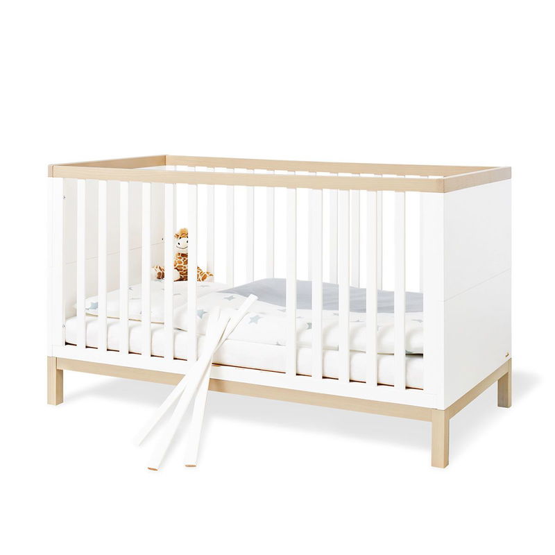 babyonlineshop Pinolino Light Kinderzimmer breit groß - 3T Weiß/Kiefer massiv Speichern exportieren