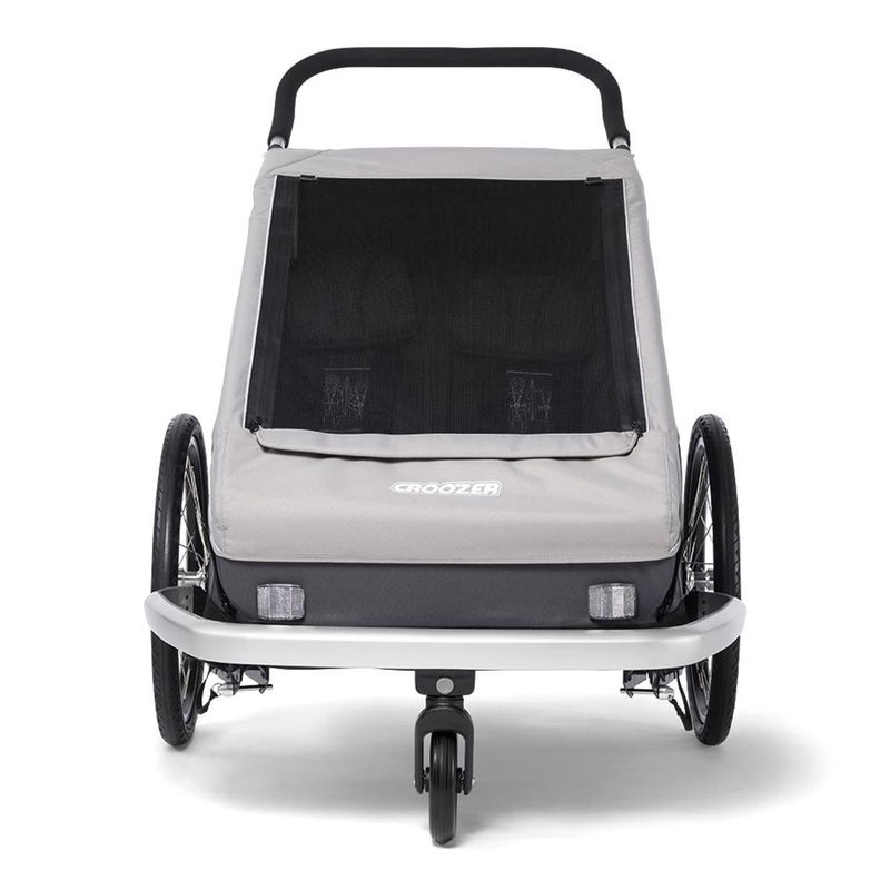 babyonlineshop Croozer Kid Keeke 2 Stone grey 2in1 Fahrradanhänger & Buggy-Set Osterangebot