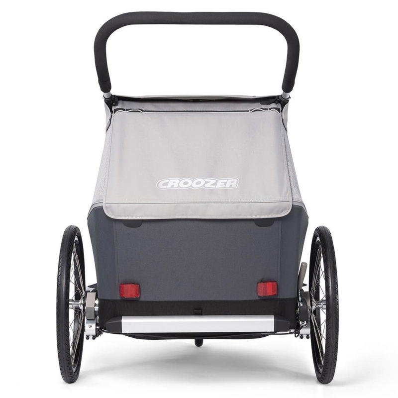 babyonlineshop Croozer Kid Keeke 2 Stone grey 2in1 Fahrradanhänger & Buggy-Set Osterangebot