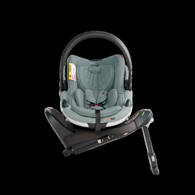 babyonlineshop BeSafe Go Beyond Babyschale und Beyond 360 Autositz mit 2 Bases Sea Green Mélange 50% Rabatt mit kostenlosem Versand