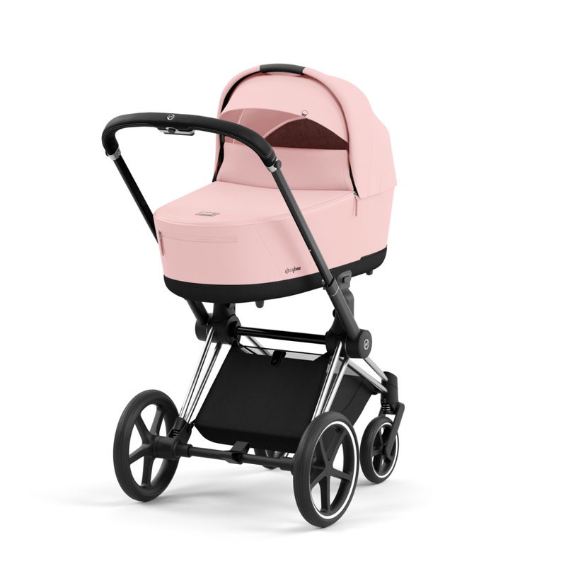 babyonlineshop CYBEX PRIAM Kinderwagen Peach Pink Bundle New Generation inkl. Zubehörartikel Im Verkauf