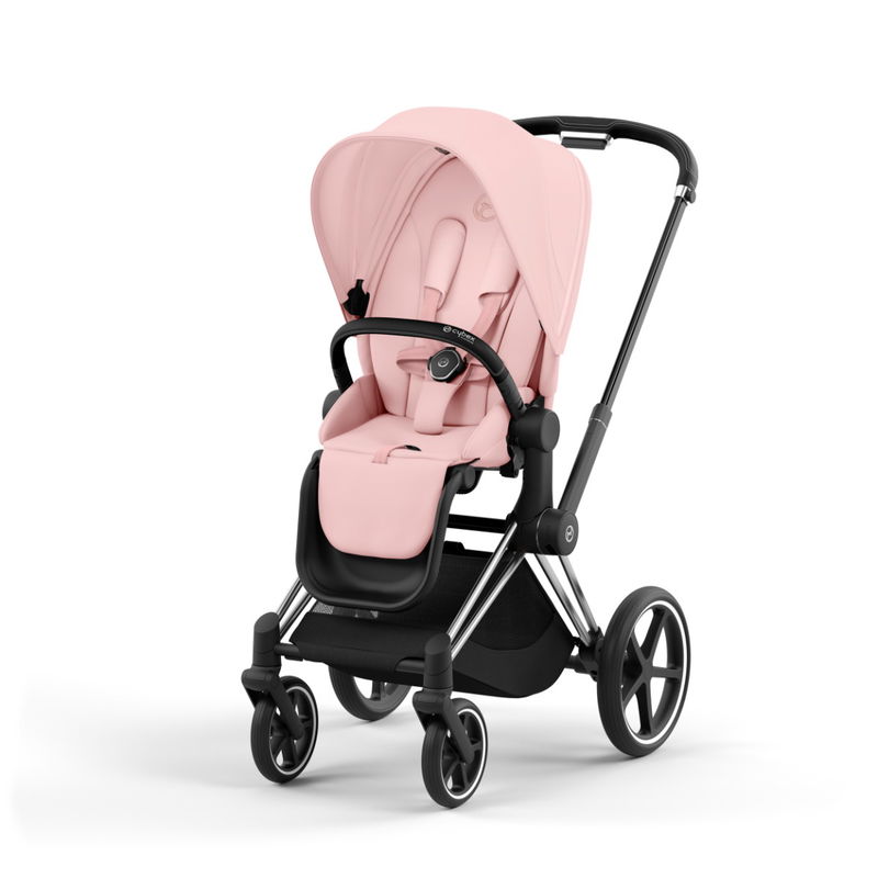babyonlineshop CYBEX PRIAM Kinderwagen Peach Pink Bundle New Generation inkl. Zubehörartikel Im Verkauf