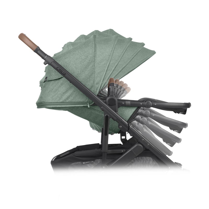 babyonlineshop UPPAbaby Cruz V2 Sportwagen Gwen green melange im Angebot