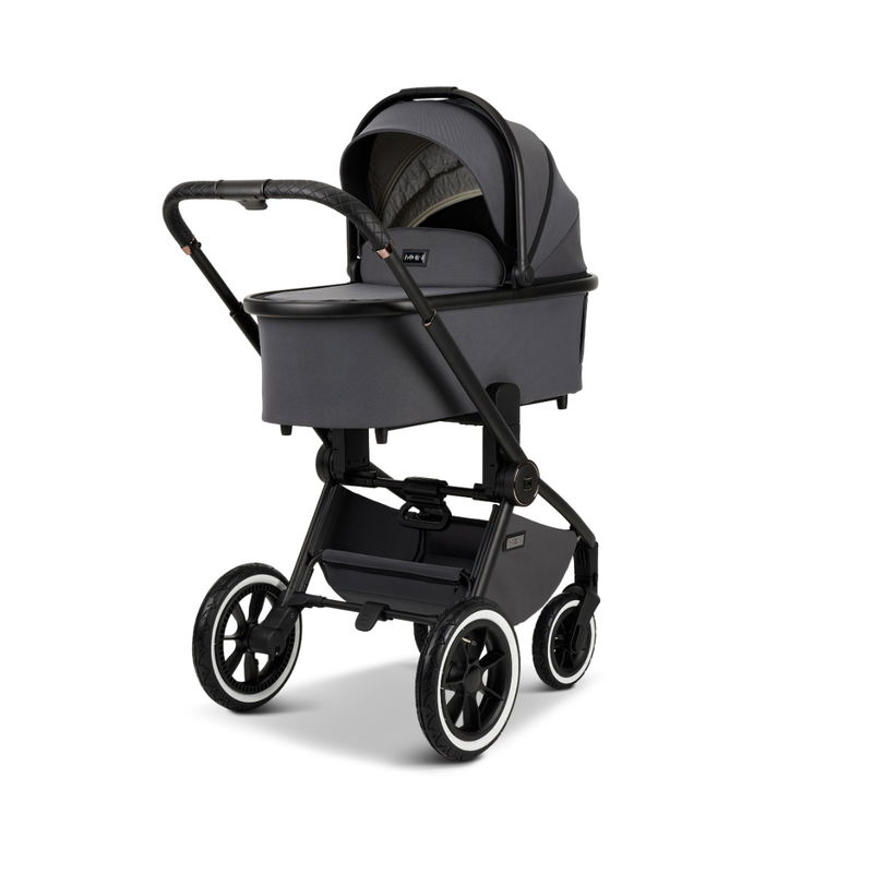 babyonlineshop Moon Resea Plus Kinderwagen-Bundle anthrazit/black matt Schlussverkauf