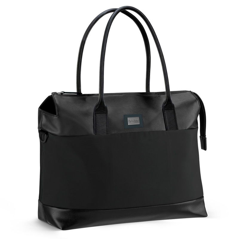babyonlineshop CYBEX Platinum Tote Bag Deep Black New Generation Fabrik Onlineshop