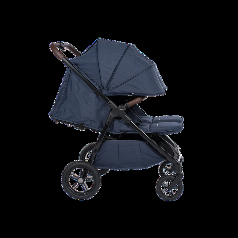 babyonlineshop Mast Swiss M.Twin x Geschwisterwagen BLUEBERRY Günstig kaufen