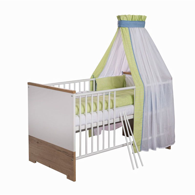 babyonlineshop Schardt Eco Plus Kinderzimmer inkl. Umbauseiten mit zweitürigem Schrank Versandkostenfrei