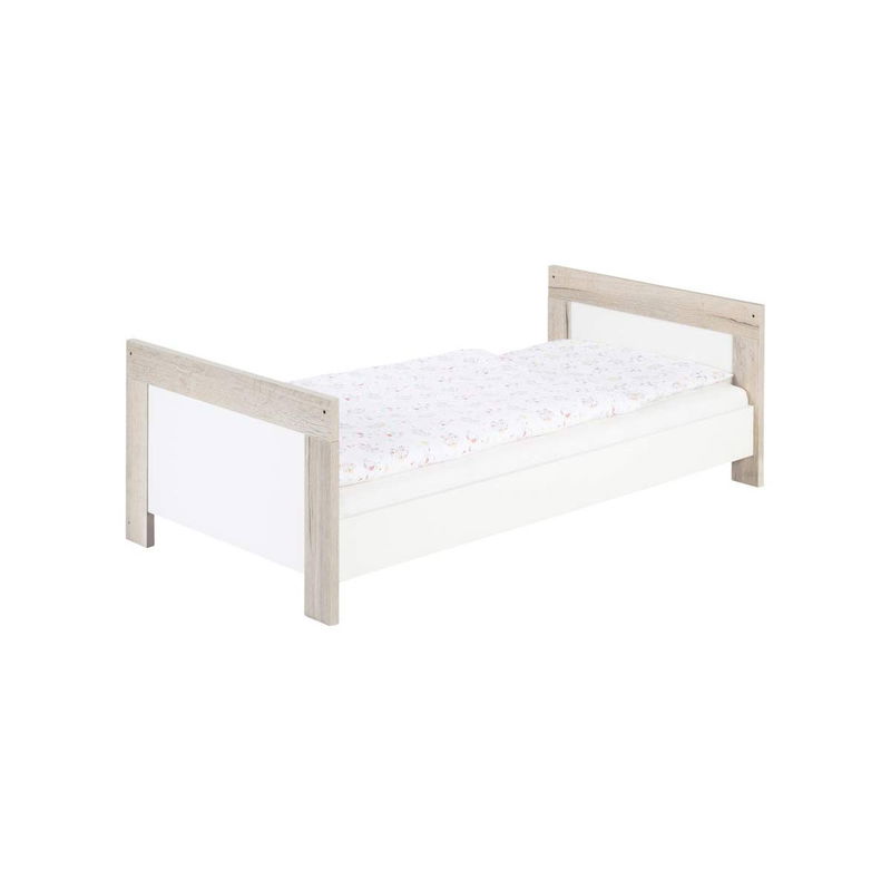 babyonlineshop Schardt Nordic Halifax Kinderbett 70 x 140 cm Halifax Eiche/Weiß Valentinstagsangebot