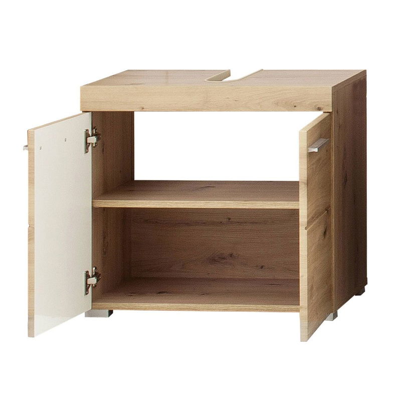 babyonlineshop trendteam Amanda Badmöbel 60x190x34 cm 2-teilig asteiche / asteiche Letzter Tag