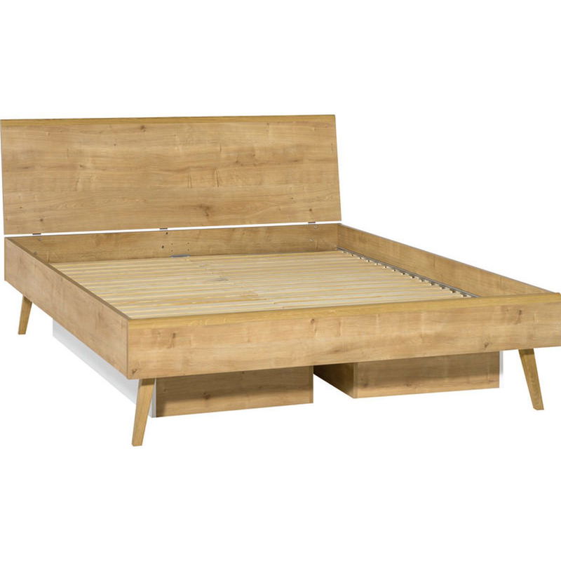 babyonlineshop VOX Nature Bett 160x200 cm mit glattem Kopfteil eiche Zeitbegrenzte Promotion