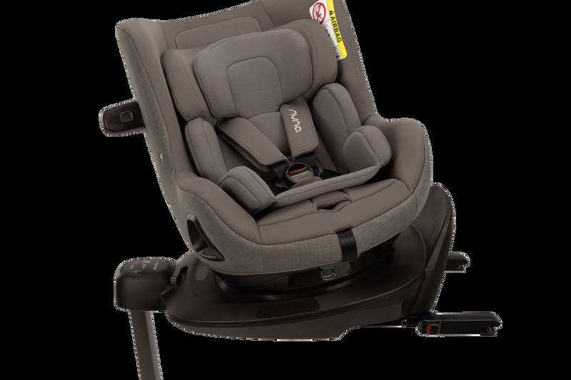 babyonlineshop Nuna PRUU i-Size Kindersitz (40 - 105 cm) mit integrierter Basisstation Granite Osterangebot