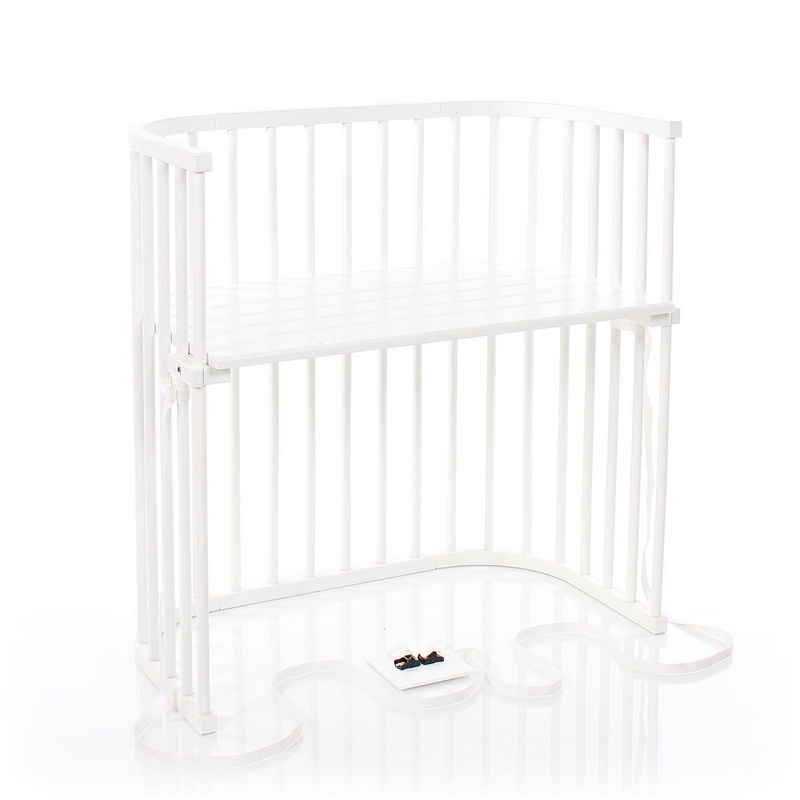 babyonlineshop Babybay Boxspring Beistellbett weiß lackiert Stillbett Kostenlose Rückgabe