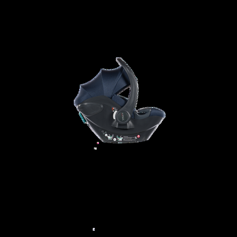 babyonlineshop MastSwiss M.Zero i-Size Babyschale BLUEBERRY Meist gekauft