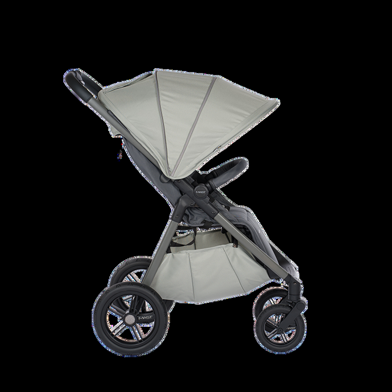 babyonlineshop Mast Swiss M.4 Mini Sportwagen FOREST GREEN mit Light Weight Wheels Limitierter Zeitrabatt