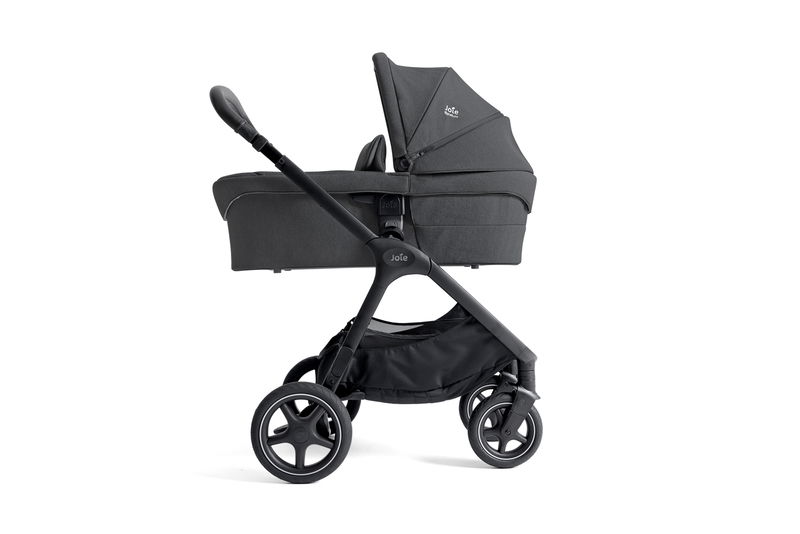 babyonlineshop Joie Signature Kombi-Kinderwagen Finiti inkl. Babywanne Ramble XL Ebony Rabatt