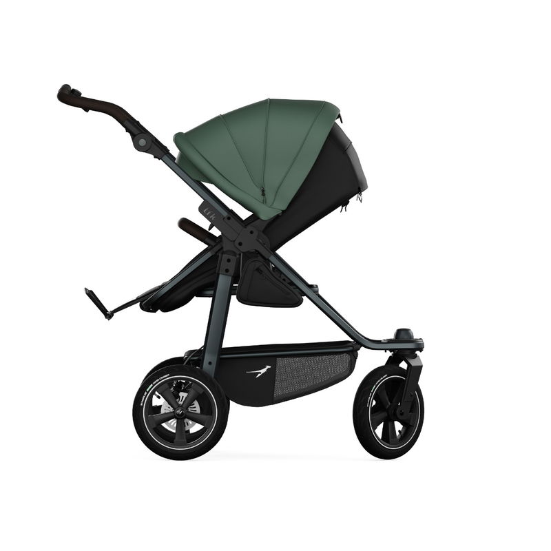 babyonlineshop tfk mono3 Sportwagen olive mit Luftrad-Set Versandkostenfrei