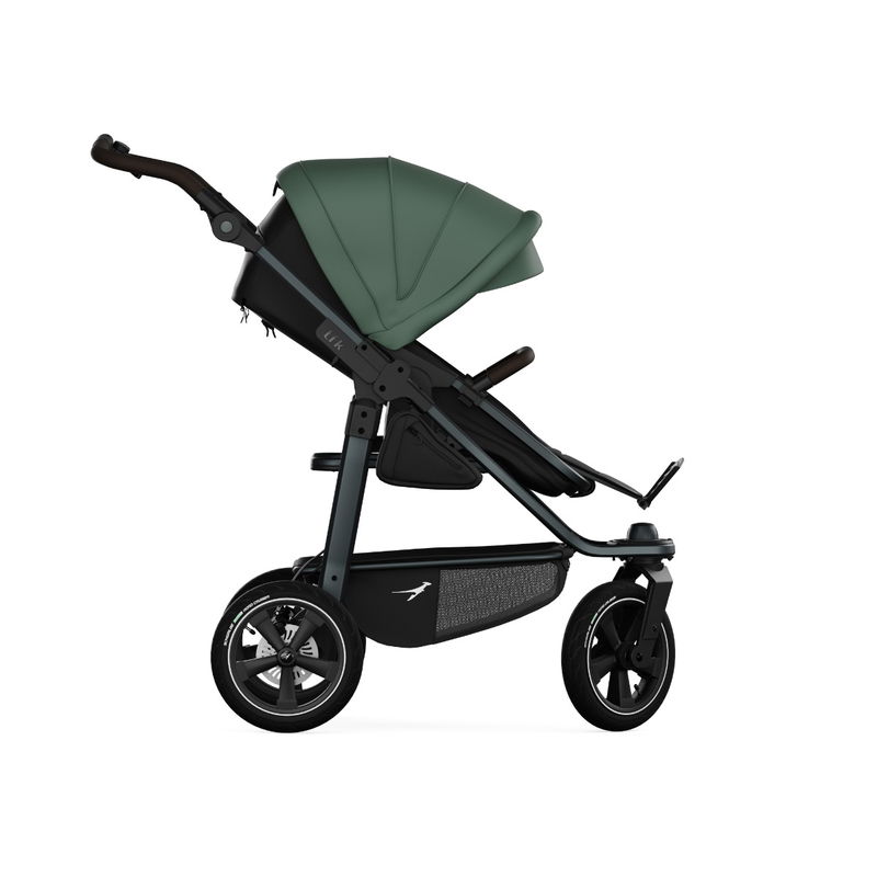 babyonlineshop tfk mono3 Sportwagen olive mit Luftrad-Set Versandkostenfrei