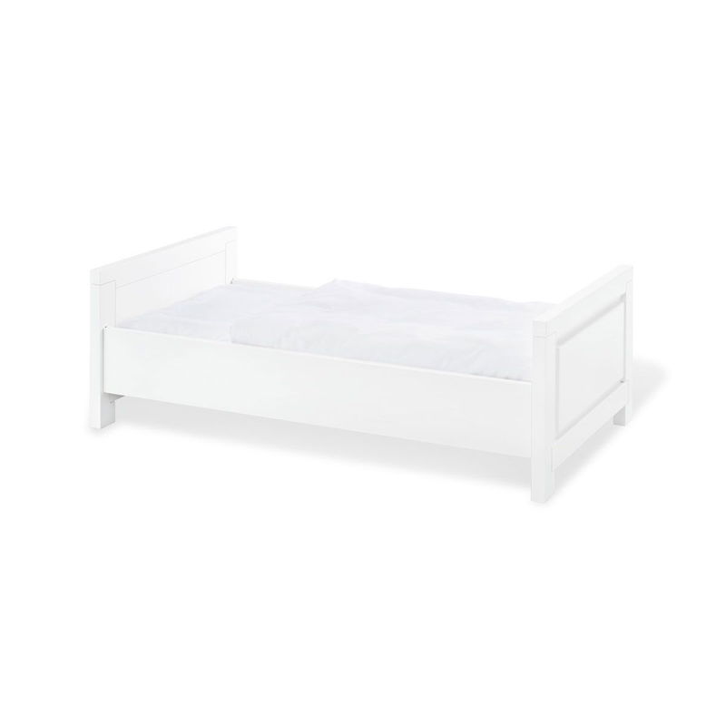 babyonlineshop Pinolino Milk Kinderbett 70x140 cm umbaubar zum Juniorbett - zum Toppreis Wochenangebot