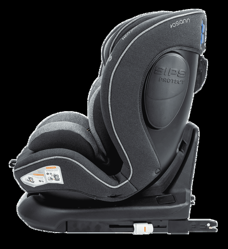 babyonlineshop Osann Neo360 Kindersitz Universe Grey Gruppe 0+/1/2/3 50% Rabatt mit kostenlosem Versand