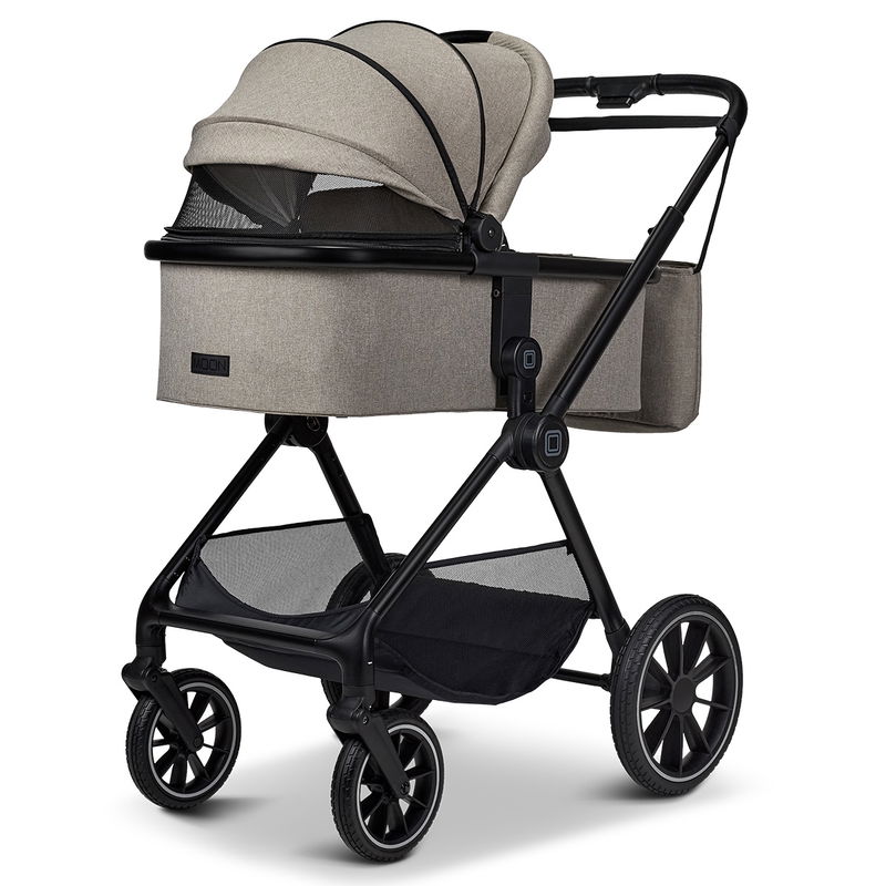 babyonlineshop Moon Clicc Kinderwagen - mud / melange im Angebot